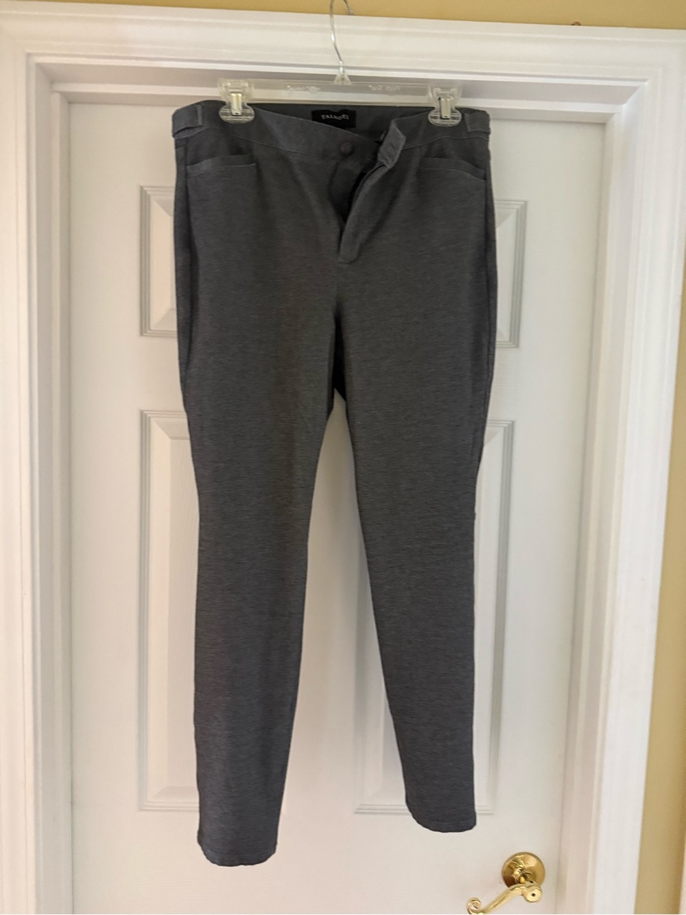 Talbots Gray Lexington Ponte Pants